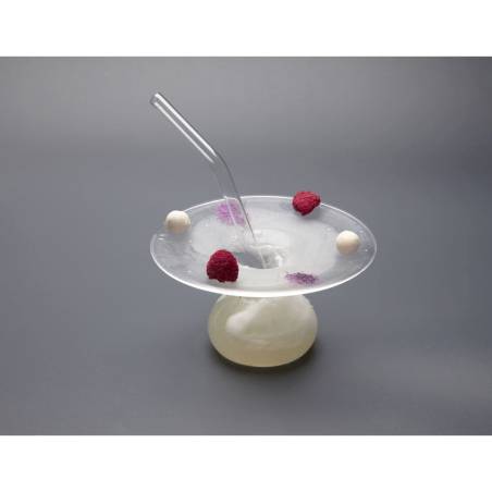 Bandeja de presentación de cristal Ovni 100% Chef 23 cm