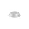 Tapa desechable con ranura para vaso Duni CPLA 8 cm blanco