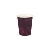 Verre à café Quick cappuccino en papier brun cl 35