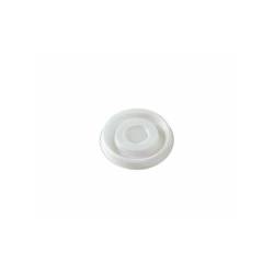 Tapa desechable para café Duni vaso poliestireno 7 cm blanco