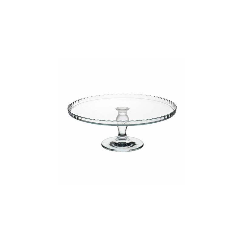 Pasabahce Soporte de cristal para tartas Patisserie 32 cm