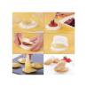 Raviolis en plastique en forme de 4 pièces