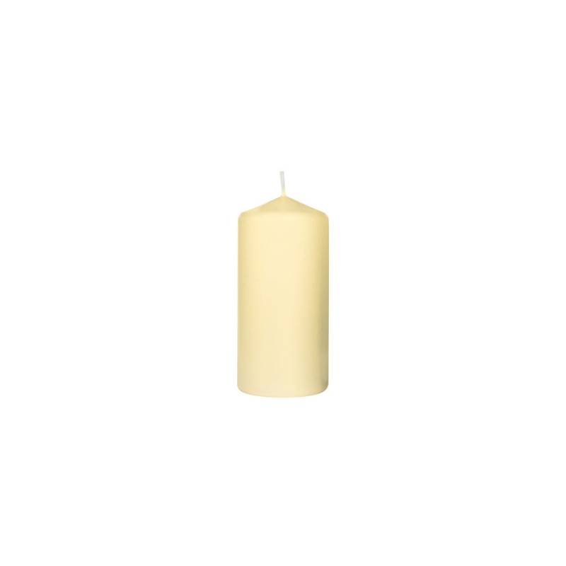 Duni Bougies piliers champagne 10 pièces 10x5 cm