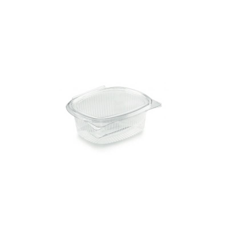 Contenant alimentaire jetable ovale en PET transparent lt 0,75