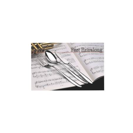 Cuchillo de mesa extra largo Salvinelli forjado Fast 25 cm