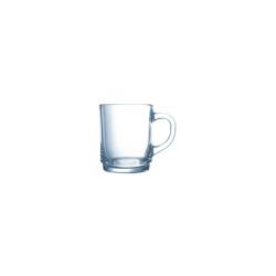 Verre à lait Bock avec anse en verre cl 25