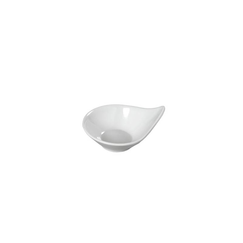 Tasse ronde Inmiron avec anse en mélamine blanche 8,5 cm