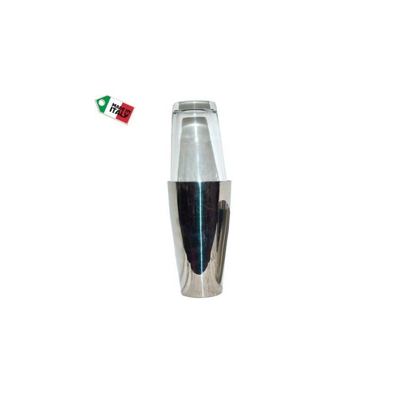Boston acier inoxydable avec verre cl 50