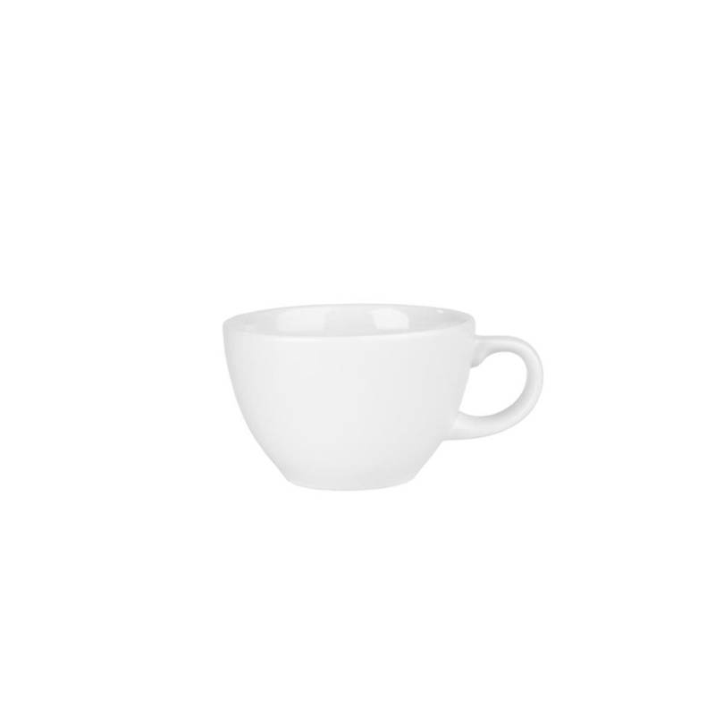 Profile Churchill taza de té de cerámica vitrificada blanca cl 22,7