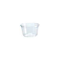 Duni vaso desechable para condimentos en ps transparente cl 3