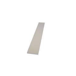 Tapis de bar, caoutchouc 70x11 cm blanc