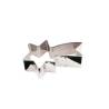 Coupe-pâte étoile comète en acier inoxydable 8 cm