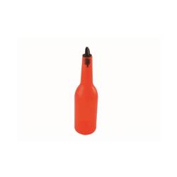 Botella Flair Fluo de plástico naranja cl 75
