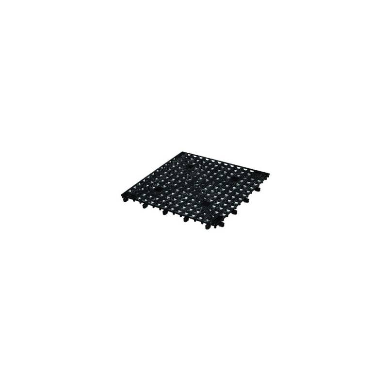 Versa mat plástico 33x33cm negro