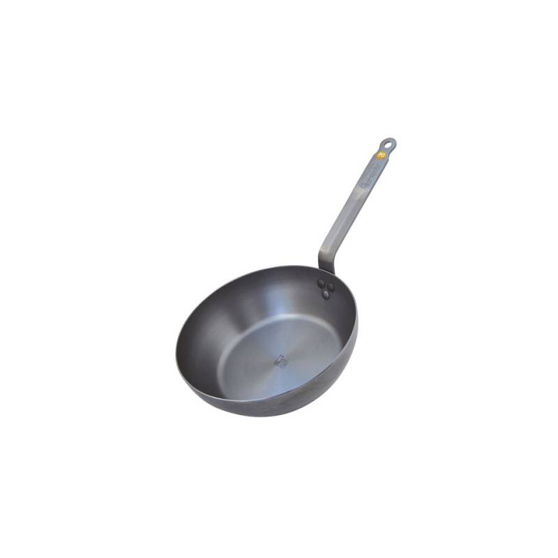 De Buyer Mineral alta sartén de hierro 28 cm