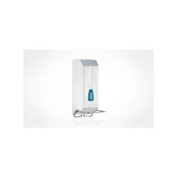 Dispensador de jabón líquido de plástico blanco lt 1,2