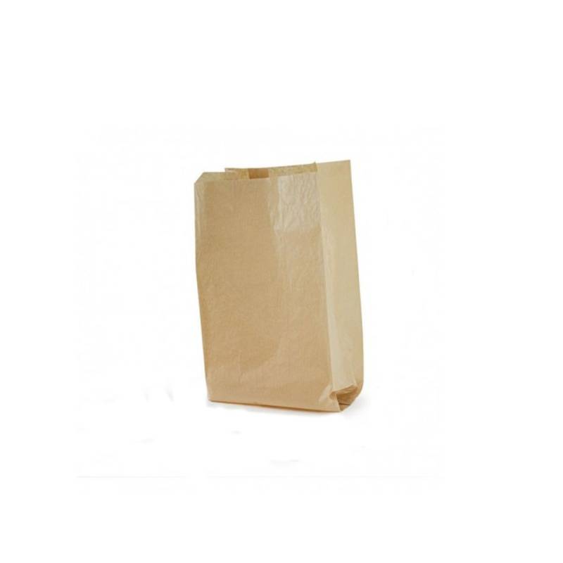 Bolsa de papel marrón 12x26 cm