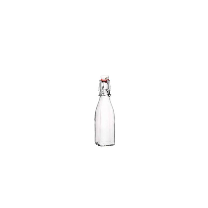 Swing Quadra Botella de vidrio con tapón cl 25
