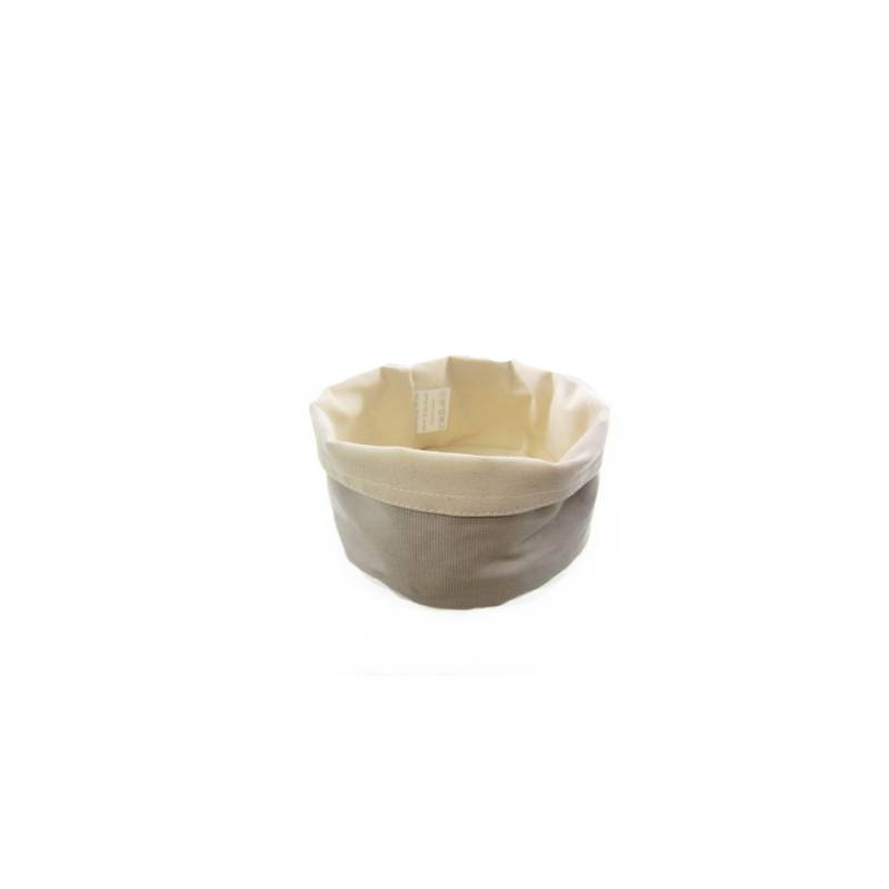 Paderno porte-pain rond en coton beige cm 17