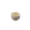 Panera redonda de algodón beige Paderno cm 17