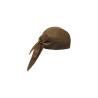 Egochef bandana de chef en coton polyester marron