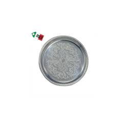Sous-bouteille ronde en damas de San Marco Motta 15 cm