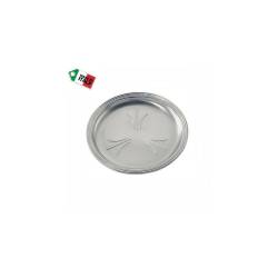 Posavasos redondo dórico Motta de acero inoxidable 10 cm