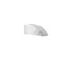 Gorra de malla 100% poliéster blanco