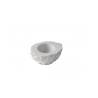 Taza Mediterránea Roca XL 100% Chef porcelana blanca 4x5 cm