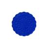 Posavasos Duni de papel azul 7,5 cm