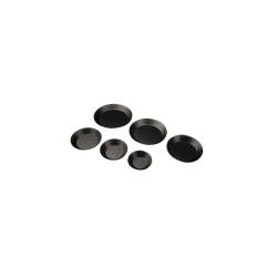 Moldes o tartaletas redondas de metal antiadherente Paderno 10 cm