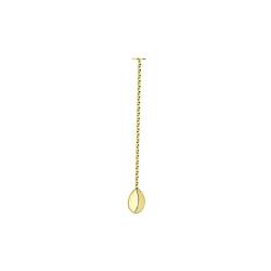 Agitateur cuillère à mélange avec pilon Urban Bar couleur or cm 27