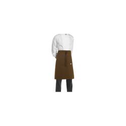 Tablier de taille avec poche Egochef 70x70cm marron