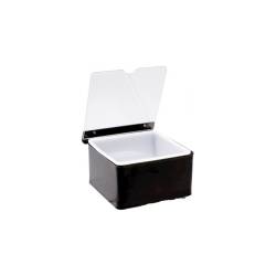 Soporte de aluminio y pp 15x15x9 cm