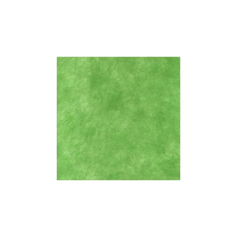 Pack Service mantel en Airspun 100 x 100 cm verde manzana