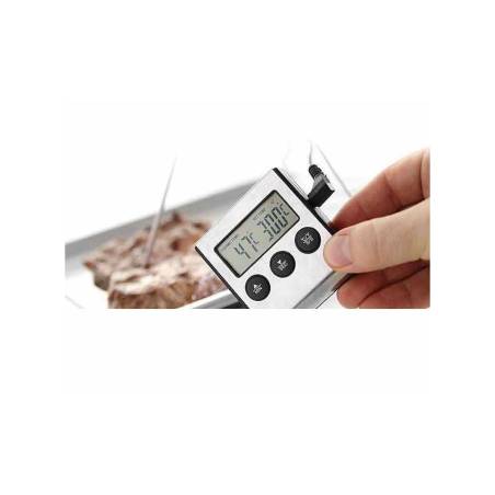 Termómetro digital Hendi con temporizador y sonda de acero inoxidable -50° +250