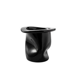 Tanto di cappello recipiente de porcelana negra vidrio cl 55