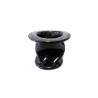 Tanto di cappello récipient en porcelaine noire verre cl 55