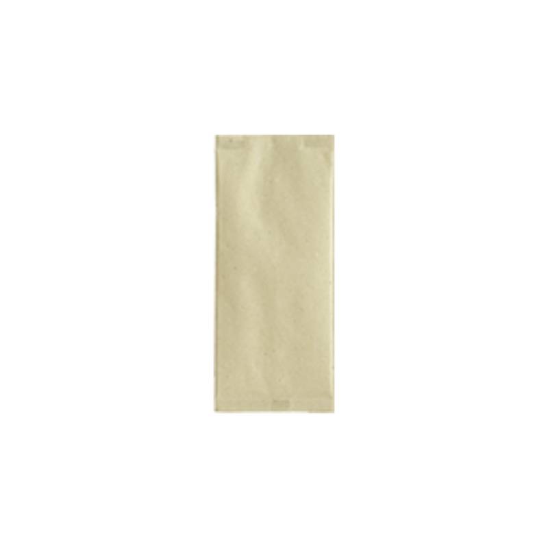 Cubertero de moda en papel de lija con servilleta cm 24x11