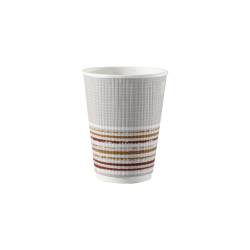 Verre à bouchon jetable Duni triple paroi avec décoration 24 cl