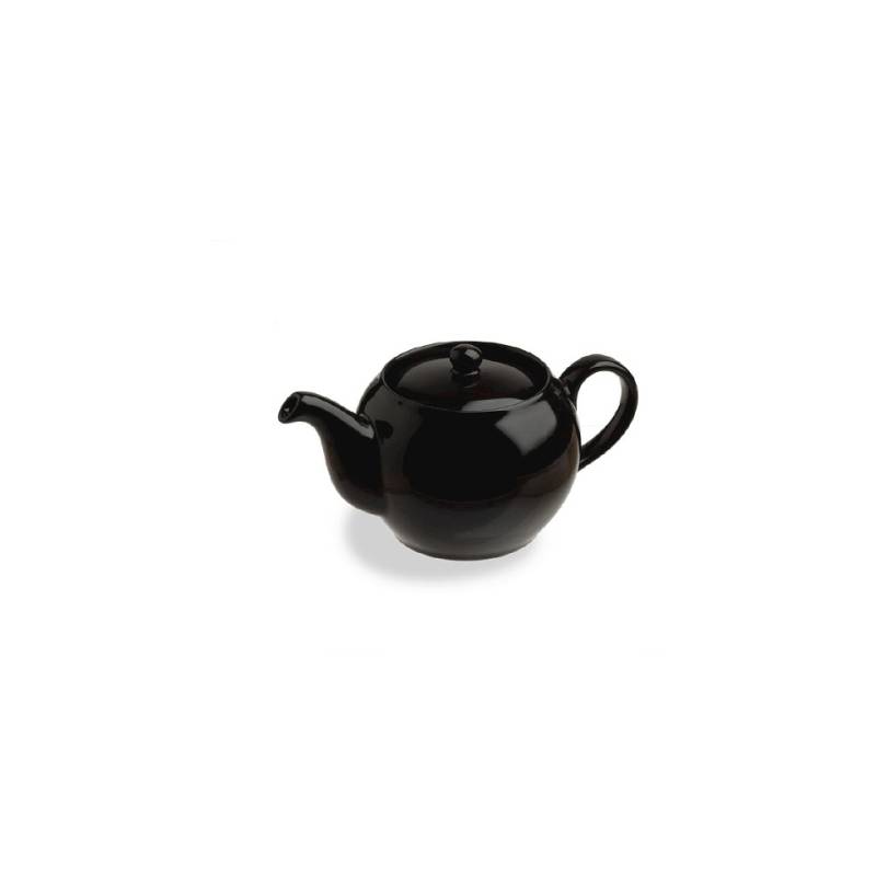 Tognana Théière Sphère porcelaine noire cl 25