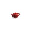 Tognana Théière Sphère en porcelaine rouge cl 25