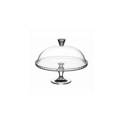 Soporte para tartas Patisserie Pasabahce con cúpula de cristal 32 cm