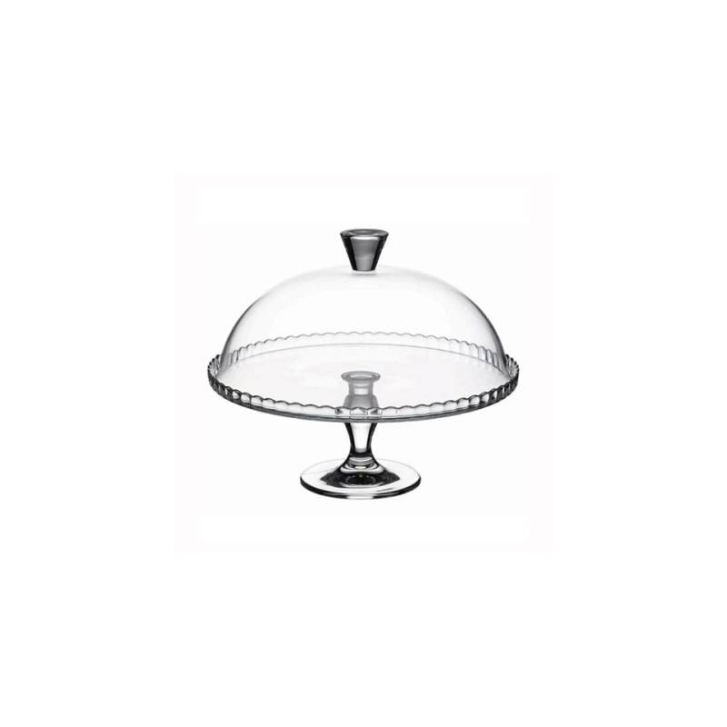 Soporte para tartas Patisserie Pasabahce con cúpula de cristal 32 cm