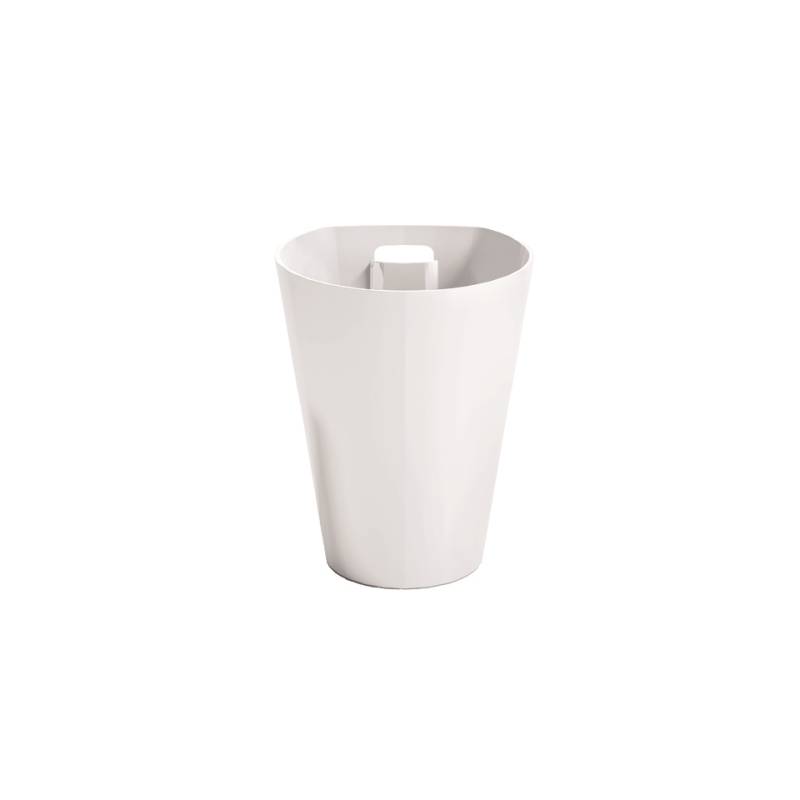 Seau à glace Marea en méthacrylate blanc