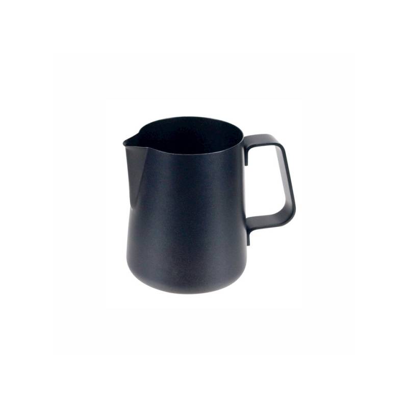 Ilsa Easy pot à lait en acier inoxydable noir avec revêtement antiadhésif cl 30