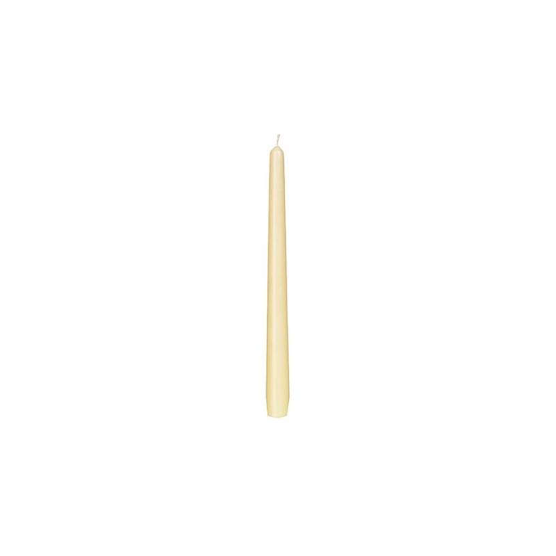 Bougies de cire champagne Antiche Duni 25 cm