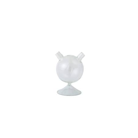 Vaso Il Cosino con base y dos boquillas en vidrio soplado cl 23