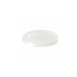 Couvercle jetable Duni en ps transparent pour gobelet à condiments cm 5