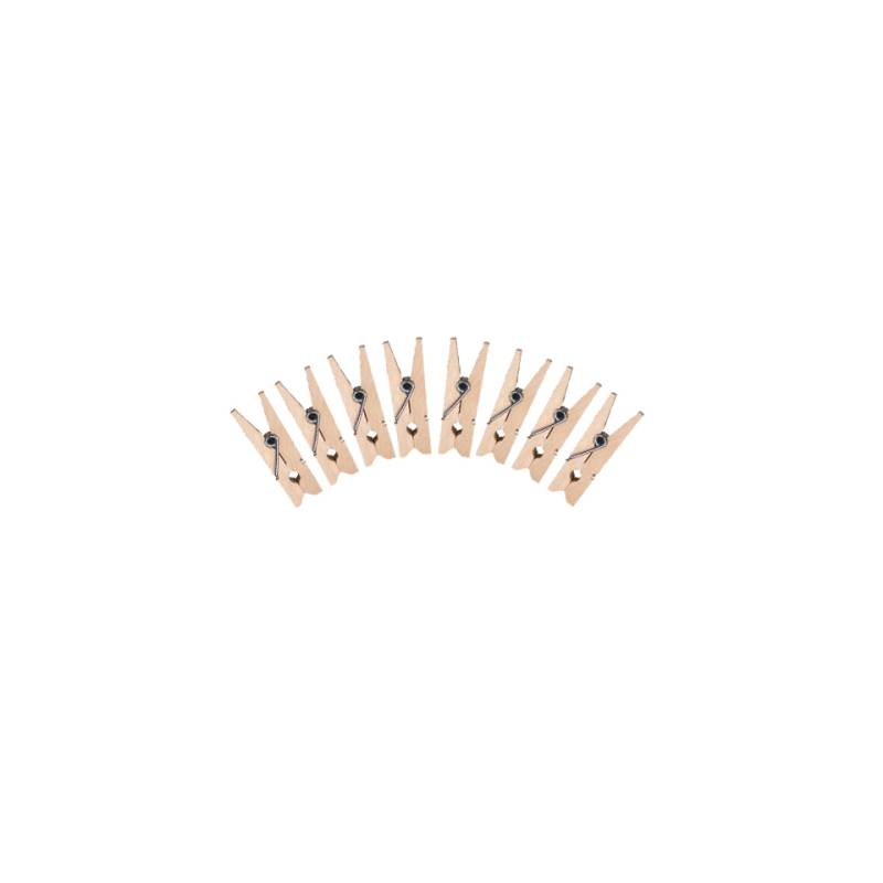 Mini pinces à linge en bois 3.5 cm